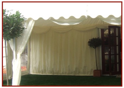 Marquee Linings and Wall Lining