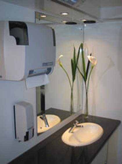 Hireable Portable Toilet Sinks