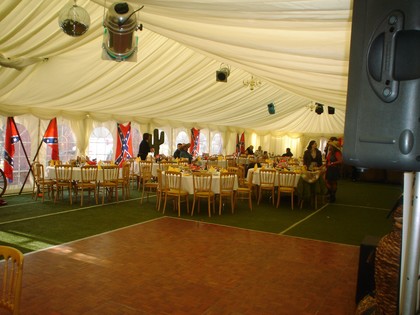 Hirable Disco Ball for Marquees